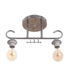 Aleta chandelier BP 2x40W E27 Chrome Model: 2800430