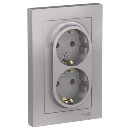 SCHE ATN000324 AtlasDesign, SP, 2 sockets, IP20