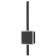 Sconces Citilux "Steg" CL203401, 12.5x46.5 cm, 1x13W, LED, Black Color Black