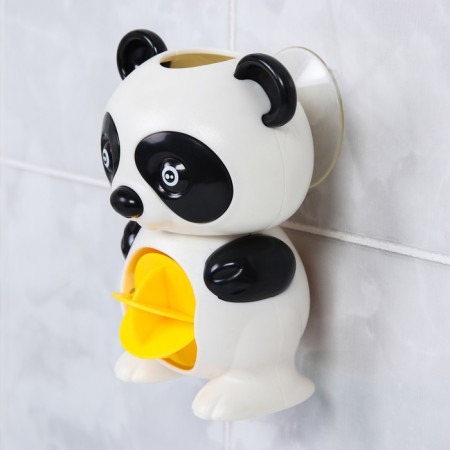 A set of bath toys "Panda and Flower", 3 objects, on suction cup-8
