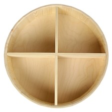 Bonder barrel shelf 4 compartments, needles, d = 62cm