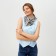 Women's scarf minku rr 90*90 cm, gray color