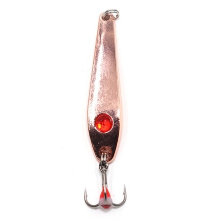 Vertical spinning namazu "Precious-eye", size 50 mm, 8.5 g, color S444