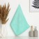 Tenle Ethel towel Color Bright turquoise 30x60cm, 350 g/m2, 100% cotton