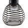 Lamp Bayerlux 34520/1 E27 40W Black 14x14x28-128 cm
