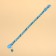 Kotoflash collar, with a tambourine, 30 x 1 cm, polyester, blue