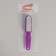 Pumza for pedicure, with a brush, bilateral, 15.5 cm, color mix