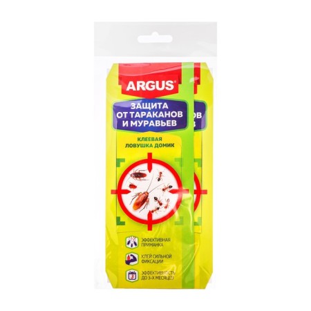 The adhesive trap from the cockroaches "Argus", the house, 1pc.-2