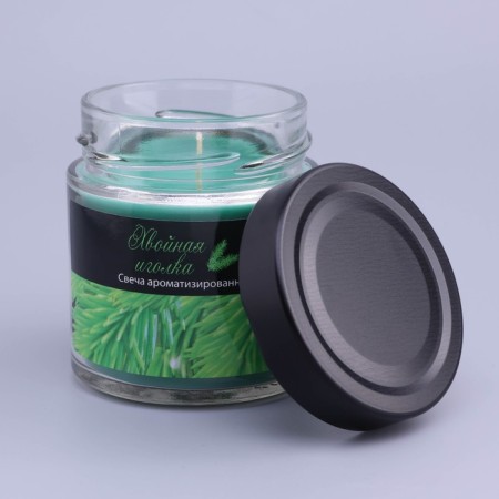Candle in the bank Aromatic "coniferous needle", 25 hours-1