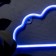 Neon sign "Cloud", 30x19 cm, aax3+usb, blue