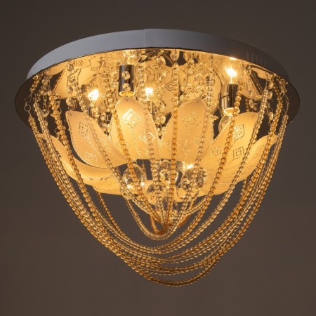 Chandelier 5567/500 chrome 5x40W E14 LED PDU 50x50x39cm-3