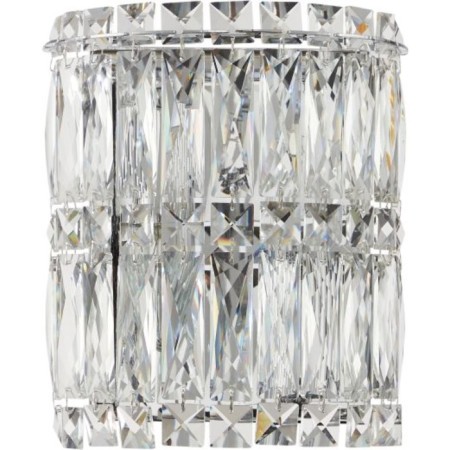 Wall lamp STILFORT 2174/09/02W Admire, 2x40W, E14, 210x210x240 mm, chromium color