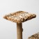 House for cats with a clawe, square, 3x-storey, 45 × 47 × 75 cm, leopard