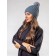 Female ISee hat, size 52-56, color gray color