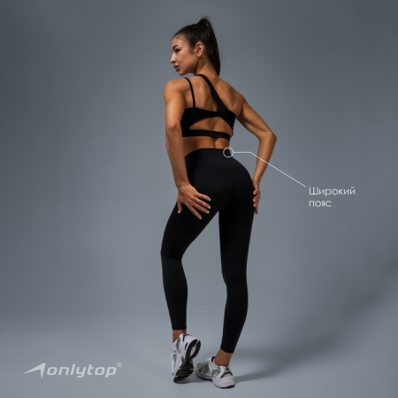 Sports legins, rrm m, black color-3