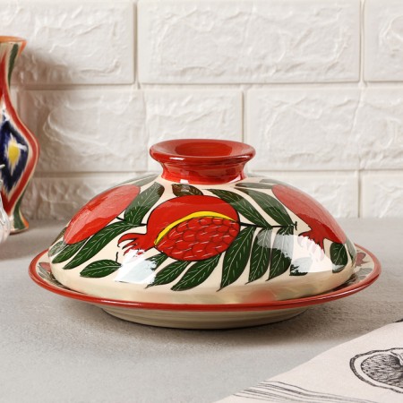Pancake Rishtan Ceramics "Grenates", 26 cm