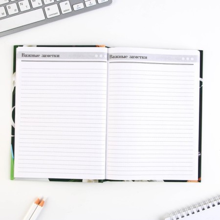 Set of “Best Teacher”: A5 Diary A5 160 sheets, planing 50 sheets and plastic pen.-10