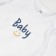Body baby with a long sleeve "Pea", height 92 cm, white color