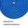 Crap for rhythmic gymnastics Grace Dance, 3 m, blue color