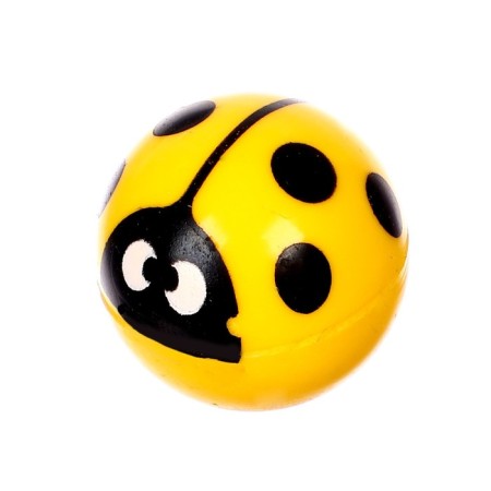 Rubber ball "God's ladybug", 2.7 cm, MIX color-1