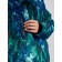 Ski jacket female winter, size 56, blue color