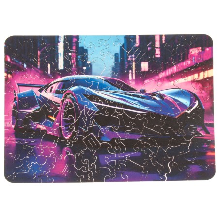 Puzzle "Neon Drive" 20x29cm, 116 details
