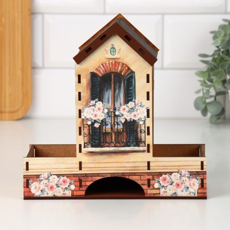 Tea house "House", 21x20x9 cm-5
