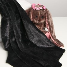 Load for needlework, 50 × 50 cm, fur, black color