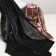 Load for needlework, 50 × 50 cm, fur, black color
