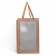 Gift package with a window, craft, 50 x 30 x 25 cm