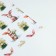 Paper packing craft white "Rabbit with daisies", 50 x 70 cm