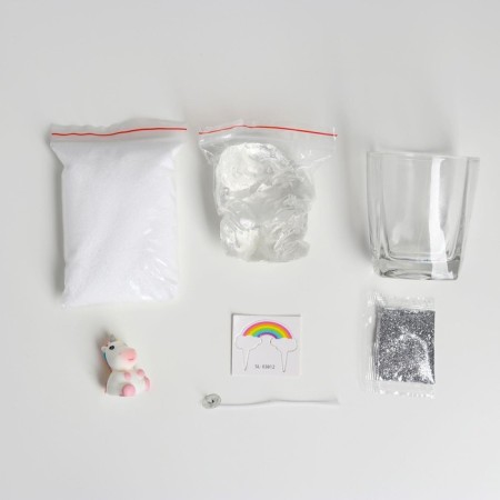 Set for creativity "Making a gel candle: unicorn"-1