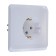 SE SE "Study", 16 A, 250 V, built-in, with salary, IP20, white, PC16-003B