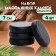 A set of massage stones from basalt, 4 pcs, 7 cm