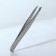 Pinzet begged, 9.5 cm, on blist, silver color, 22dk