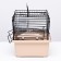 Mini cell for rodents "Pijon" No. 2, equipped, 27 x 15 x 16 cm, beige