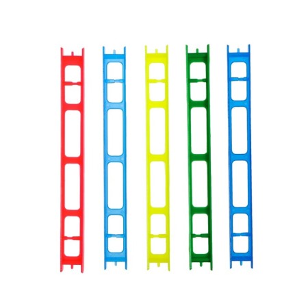 Motovilo, 1-in-line, for fishing rods, fluorescent, 230 x 23 mm, 10 pcs.