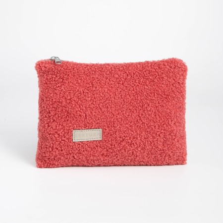 Lightning cosmetic bag, textura, pink color-1