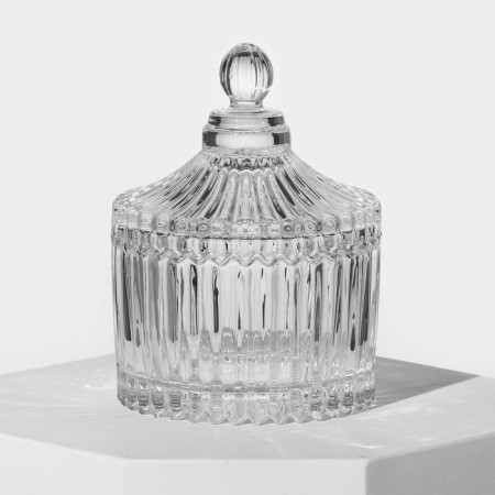 Sugar, glass, d = 7 cm, h = 6.5 cm