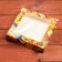 Self -assembly box "New Year's Post", 16 x 16 x 3 cm