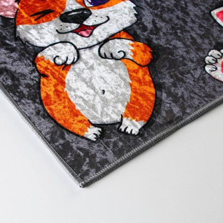 Rapid rug "Caution!", 40 x 60 cm-2