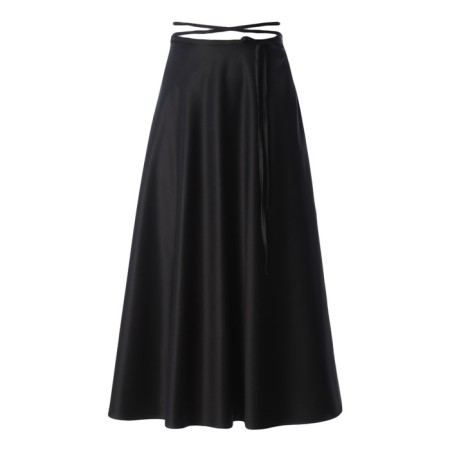 Юбка женская на запах MIST Classic Collection, р. S-M, черный-5