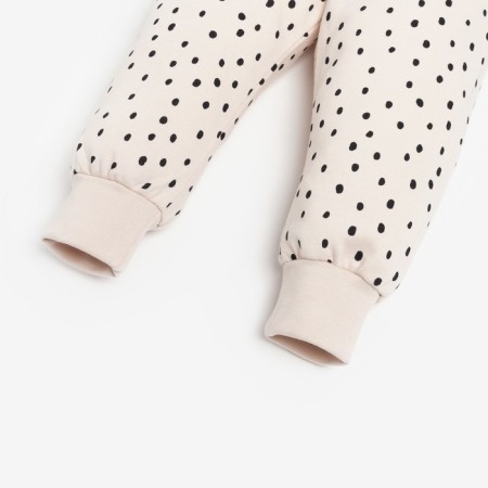 Set: jumper and pants crumb I am KISA, height 80-86 cm, beige color-6