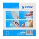 Iron VITEK VT-1246 VT, 2400 W, ceramic sole, 30 g/min, 330 ml, purple