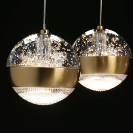 Chandelier "Capelia", size 50x315x50 cm, 54W 9XLED SMD Board IP 20-4