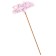 Topper wooden "Happy Birthday" Lilac 13x7 cm