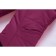 Ski pants for a girl, height 110 cm, dark purple color
