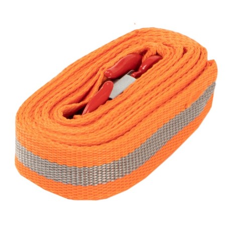Towing cable stels, 5 tons, 2 hooks-1