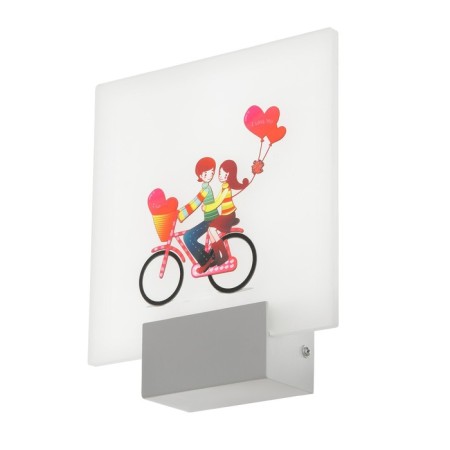 Sconces "in love pair" LED 6W 4000k white 19.5x6x19.5 cm