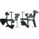 The cutter "Goose paws" Huter 71/3/52, for cultivators, 23 mm, 2 pcs.